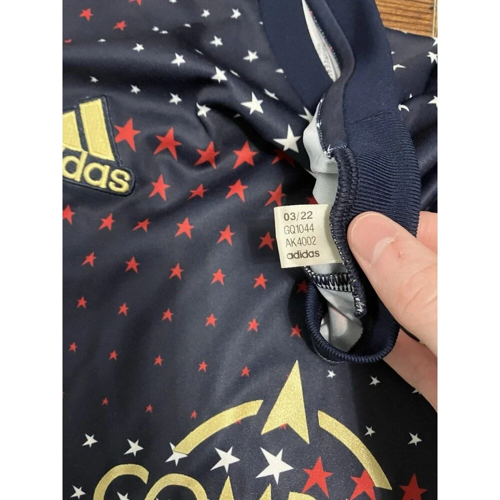 Men’s Adidas Size 2XL Sporting Kansas City Stars And Striped USA Jersey